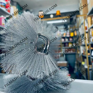 Brosse circulaire en acier FILMASHI – outil de nettoyage industriel