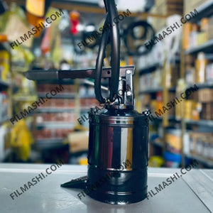 Pompe à graisse manuelle portable 3kg Filmashi noire pour chantier Maroc