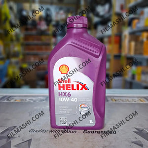 Huile Shell Helix HX6 10W-40 1L disponible chez Filmashi