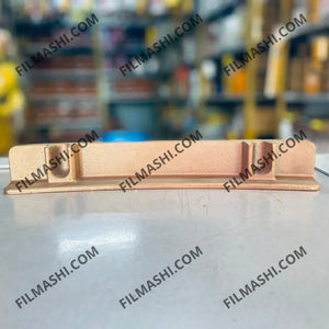 Bande d'usure barre d'attelage Caterpillar BUBAC01 réf. 6G4525 – Vue de face – Filmashi