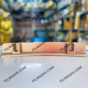 Patin d'usure attelage CAT BUBAC01 – Vue rapprochée avec référence OEM – Filmashi
