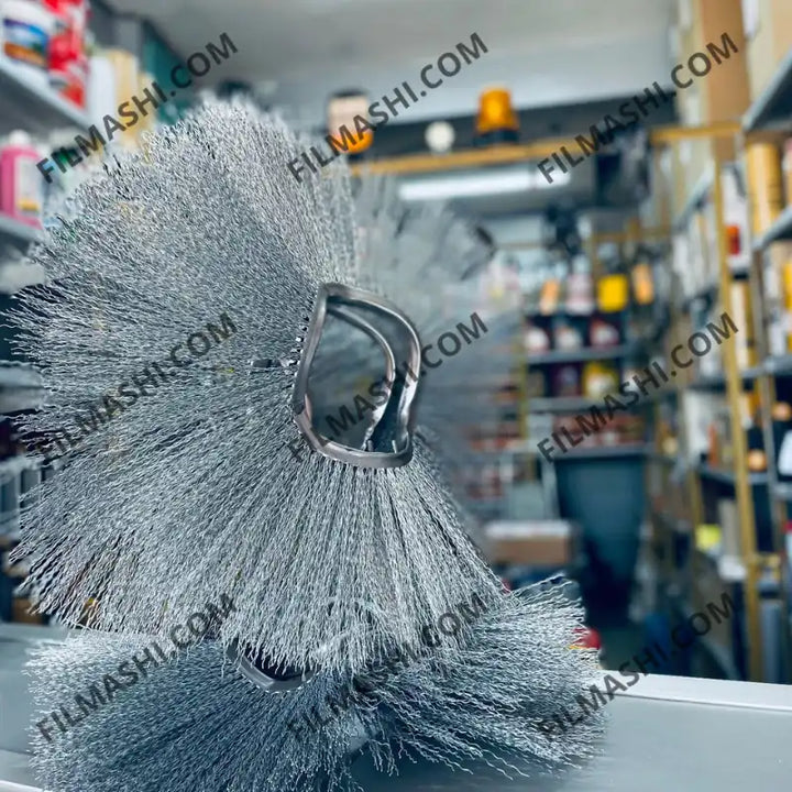 Brosse circulaire en acier FILMASHI – outil de nettoyage industriel