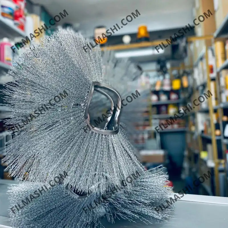 Brosse circulaire en acier FILMASHI – outil de nettoyage industriel