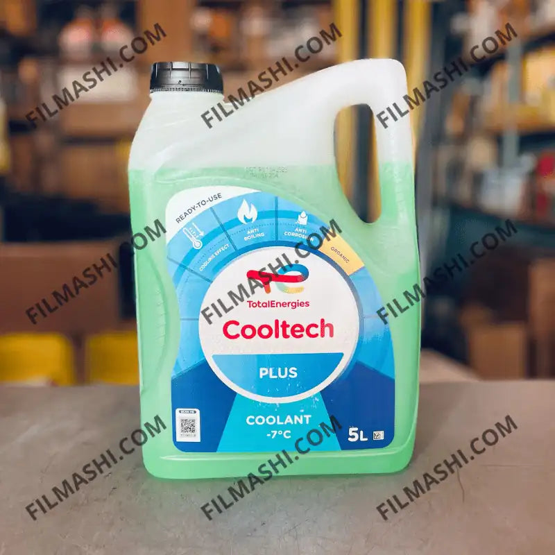 Antigel liquide de refroidissement 5L TotalEnergies Cooltech Super (-7°C) - filmashi
