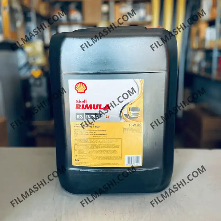 Shell Huile Moteur 20L R3 Turbo 15W40 – Protection et performance pour ...