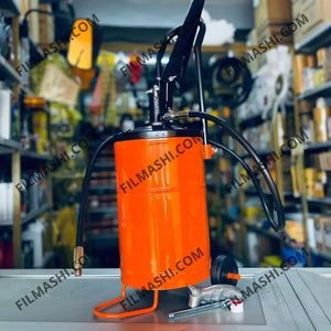 Pompe à graisse manuelle 10kg sur roues pour atelier mécanique Maroc