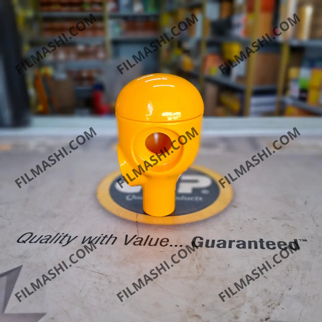 Boule de commande JCB jaune BLVJ01 disponible chez Filmashi
