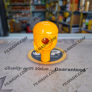 Boule de commande JCB jaune BLVJ01 disponible chez Filmashi