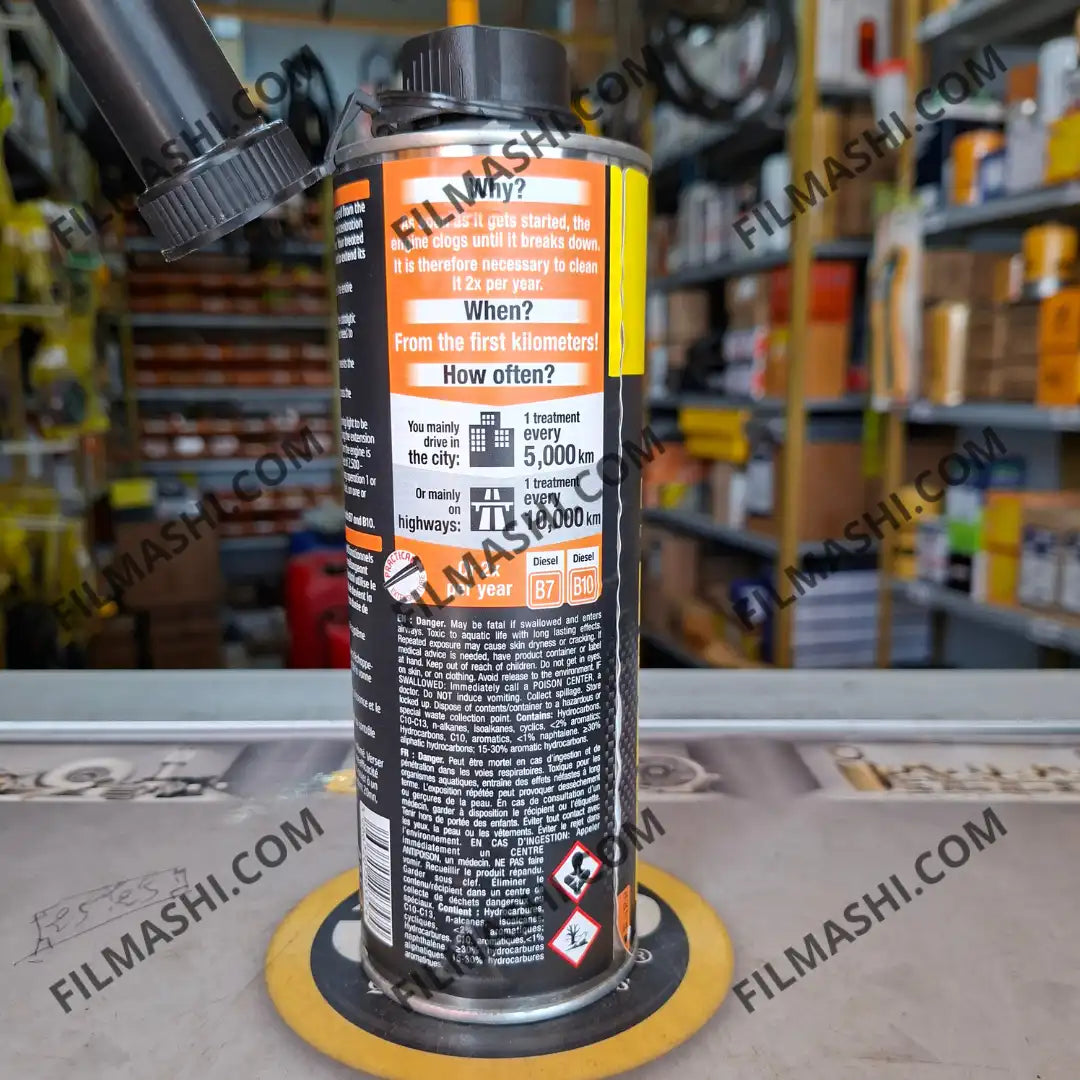 Bardahl 5 in 1 Cleaner Diesel Engine proposé par Filmashi pour entretien moteur