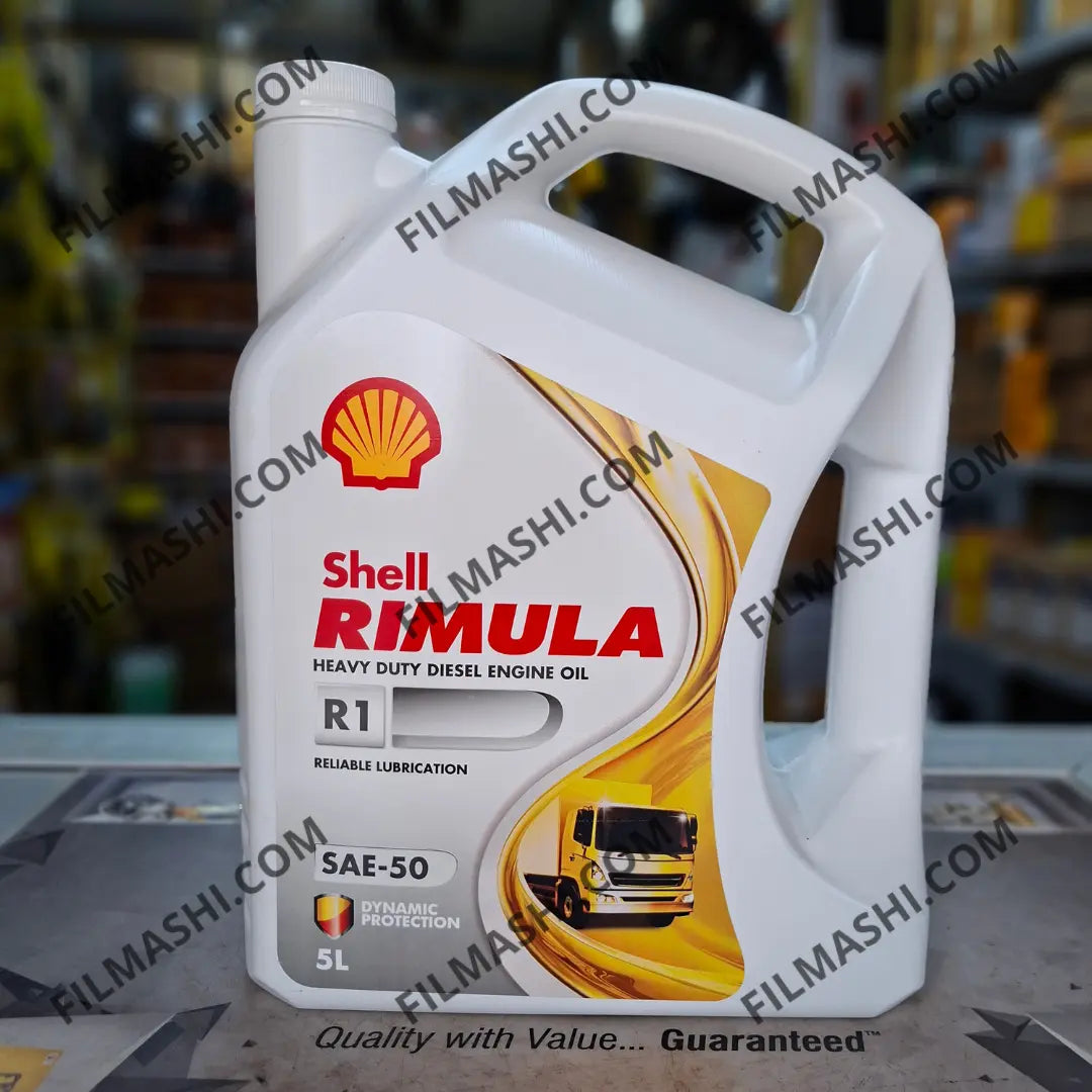 Lubrifiant diesel monograde Shell chez Filmashi pour camions bus et équipements