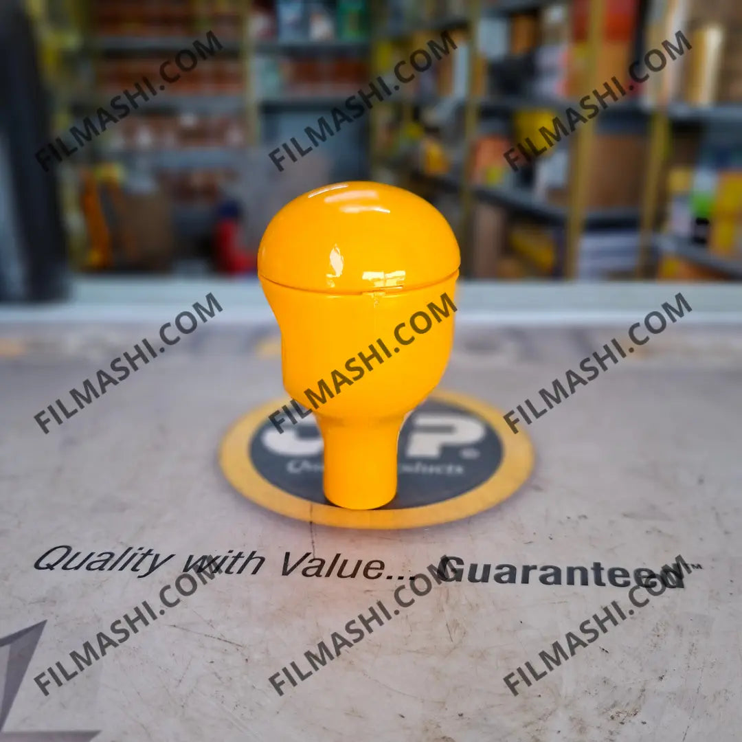 Boule de commande JCB jaune BLVJ01 disponible chez Filmashi