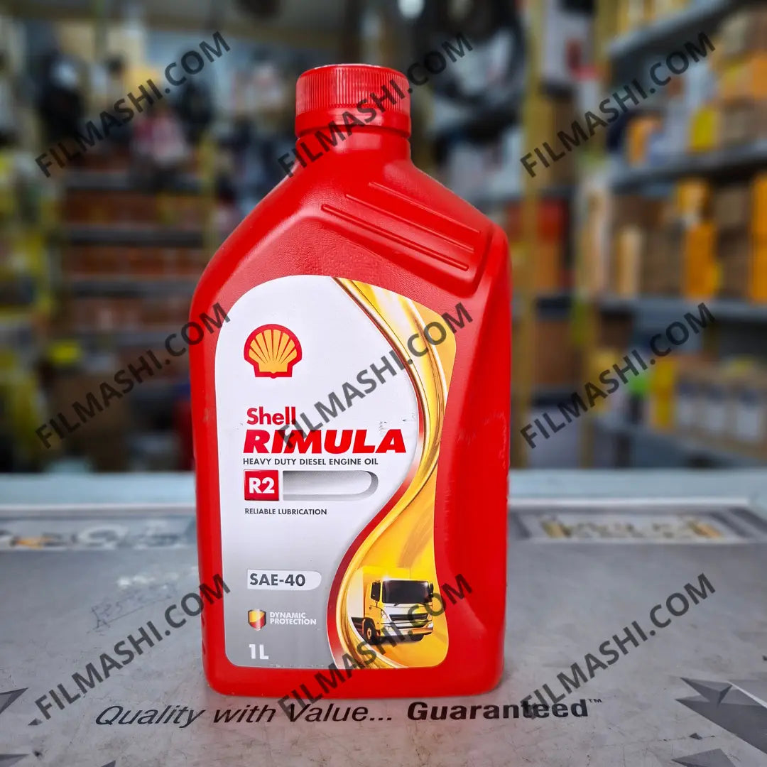 Huile Shell Rimula R2 SAE 40 1L disponible chez Filmashi